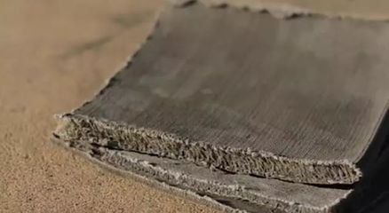 中国大叔发明水泥毯，浇上水就变成墙，估值过亿