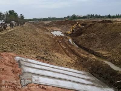 湖南郴州水泥毯效果全面解析 护坡工程中洒水速干与便捷施工的优势